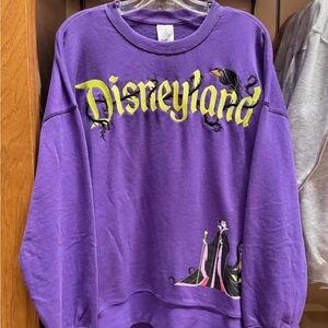 Disneyland Purple Women's Crew Neck Sweater